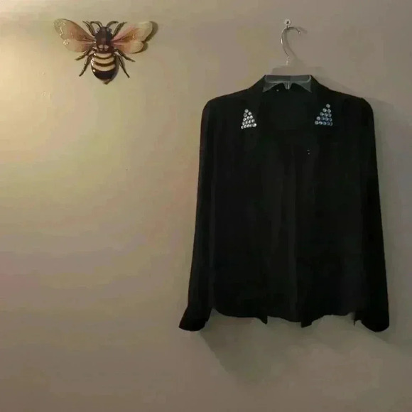 No name blouse, black - Picture 1 of 4